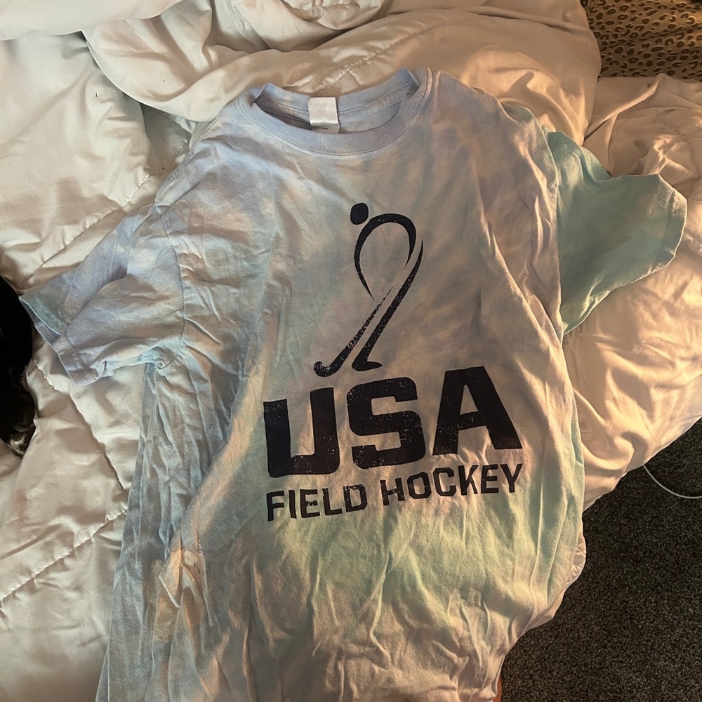 Gildan Sky Blue Crew Neck Tee